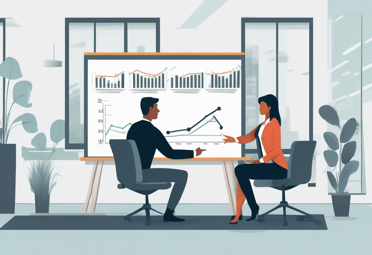 Langfristige Leistungskennzahlen wie gesteigerte Kundenzufriedenheit oder Produktivitätssteigerung sind ebenfalls gute Indikatoren für den Erfolg von Coaching-Programmen