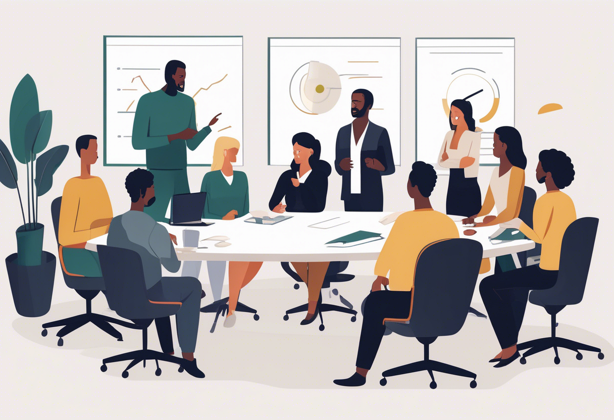 Enhanced communication skills from coaching lead to better team alignment and a productive environment