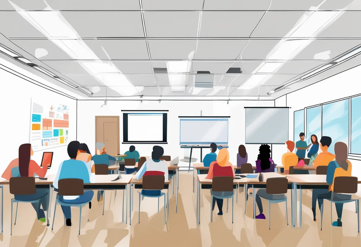 Los talleres son una herramienta clave que fomenta la creatividad y el pensamiento innovador al permitir presentaciones y debates entre estudiantes