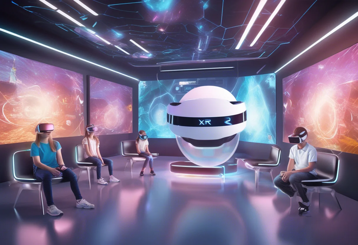 XR-Technologien bieten immersive Erlebnisse, die praxisnahes Lernen durch virtuelle Ausflüge und Makerspaces fördern