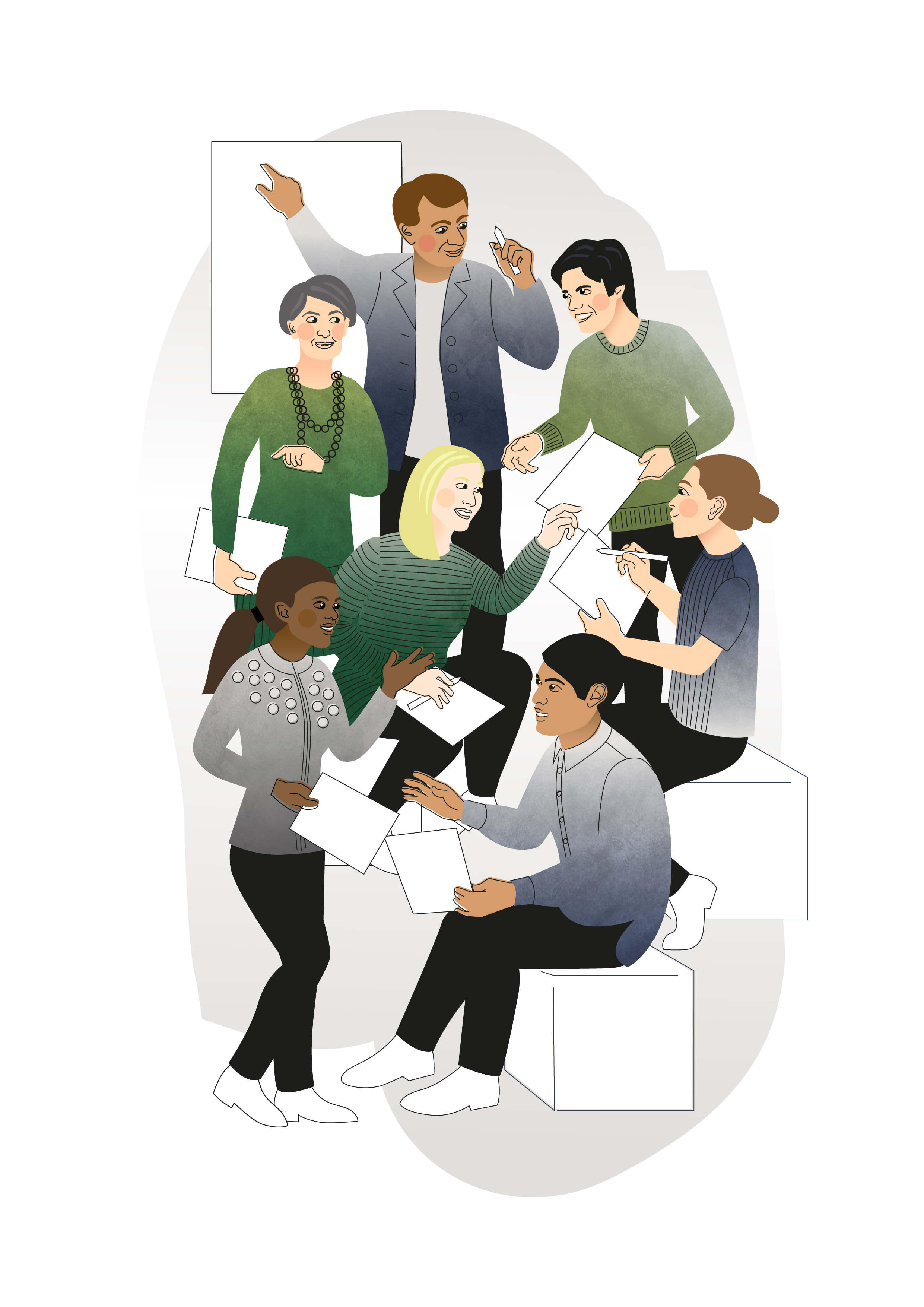 La colaboración entre docentes permite compartir responsabilidades y mejorar la enseñanza a través de adaptaciones específicas para los estudiantes