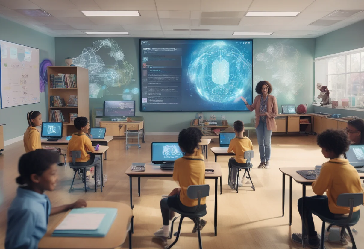 AI tools like IBM's Watson personalize learning by customizing content and adjusting difficulty levels, enhancing motivation and engagement