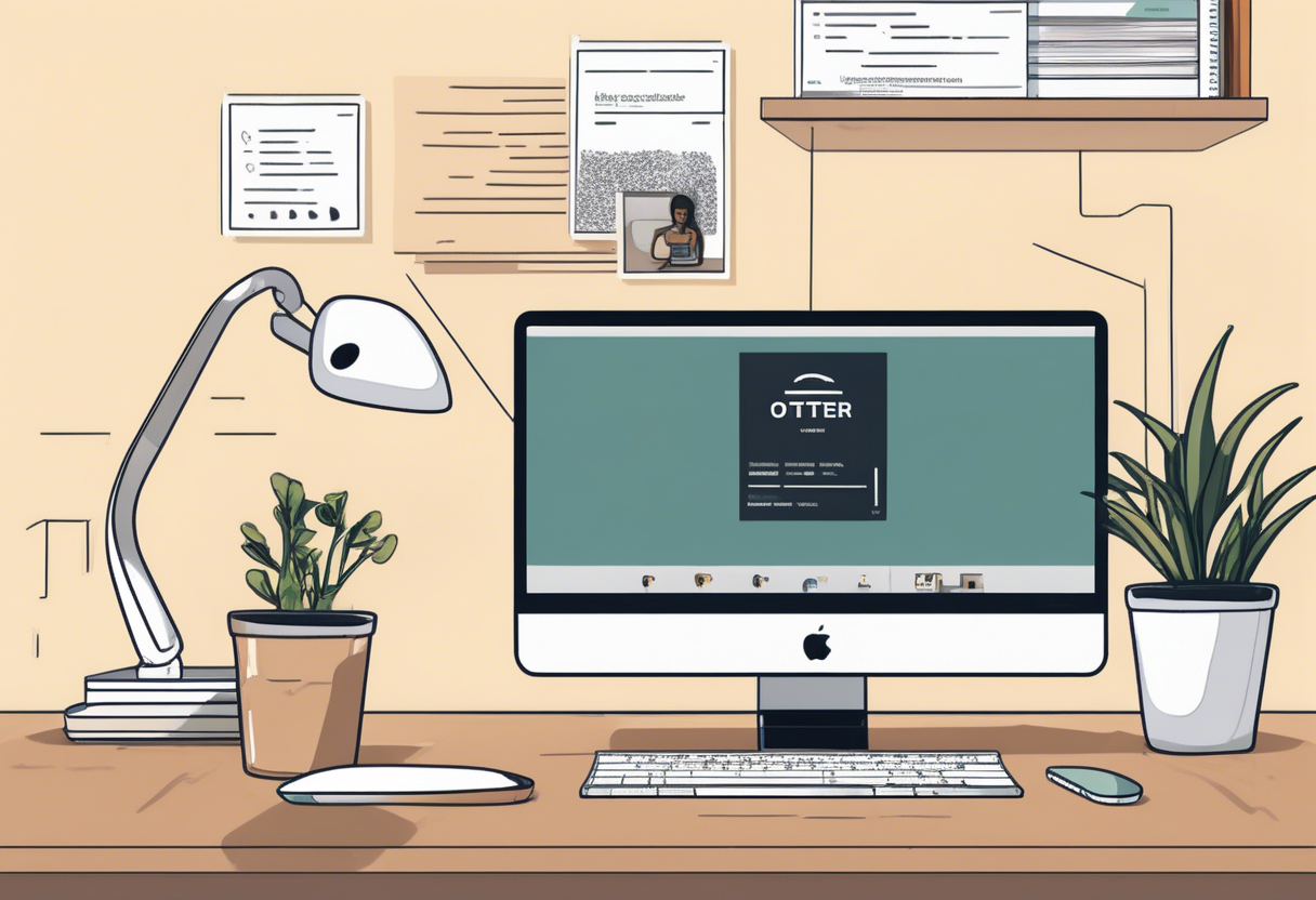 AI tools like Otter.ai enhance remote work by providing real-time transcription, ensuring accessibility to meeting content