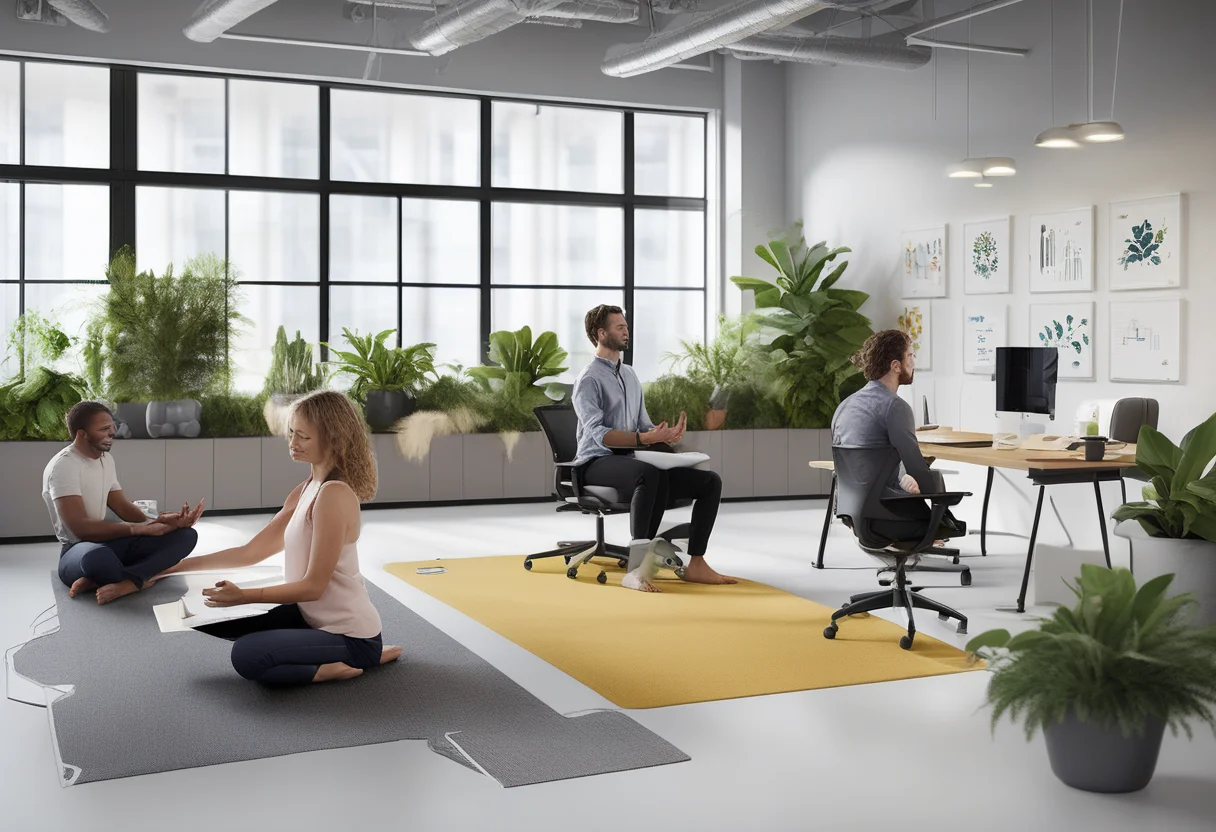 Wellness programs and supportive culture enhance employee well-being and productivity