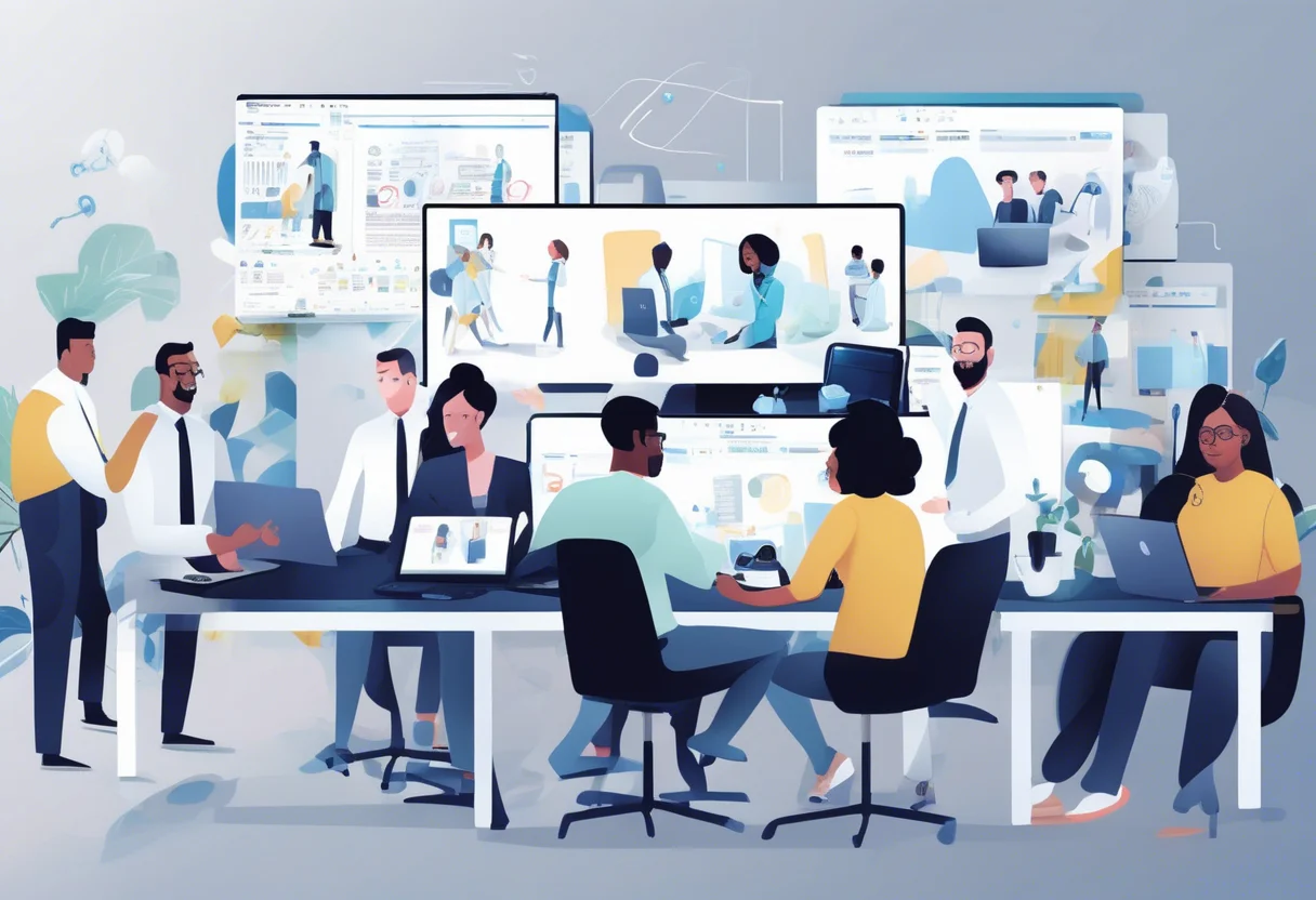 Digitale Kompetenz und der Einsatz von KI-Tools sind entscheidend, um Prozesse zu optimieren und Stress in hybriden Teams zu reduzieren