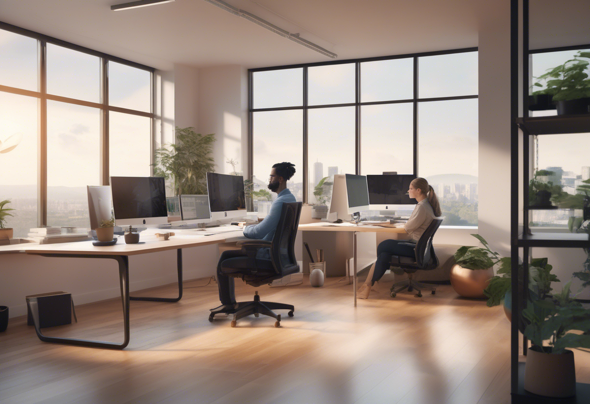 Flexible work setups reduce stress, enhancing satisfaction and loyalty, which are crucial for employee flourishing
