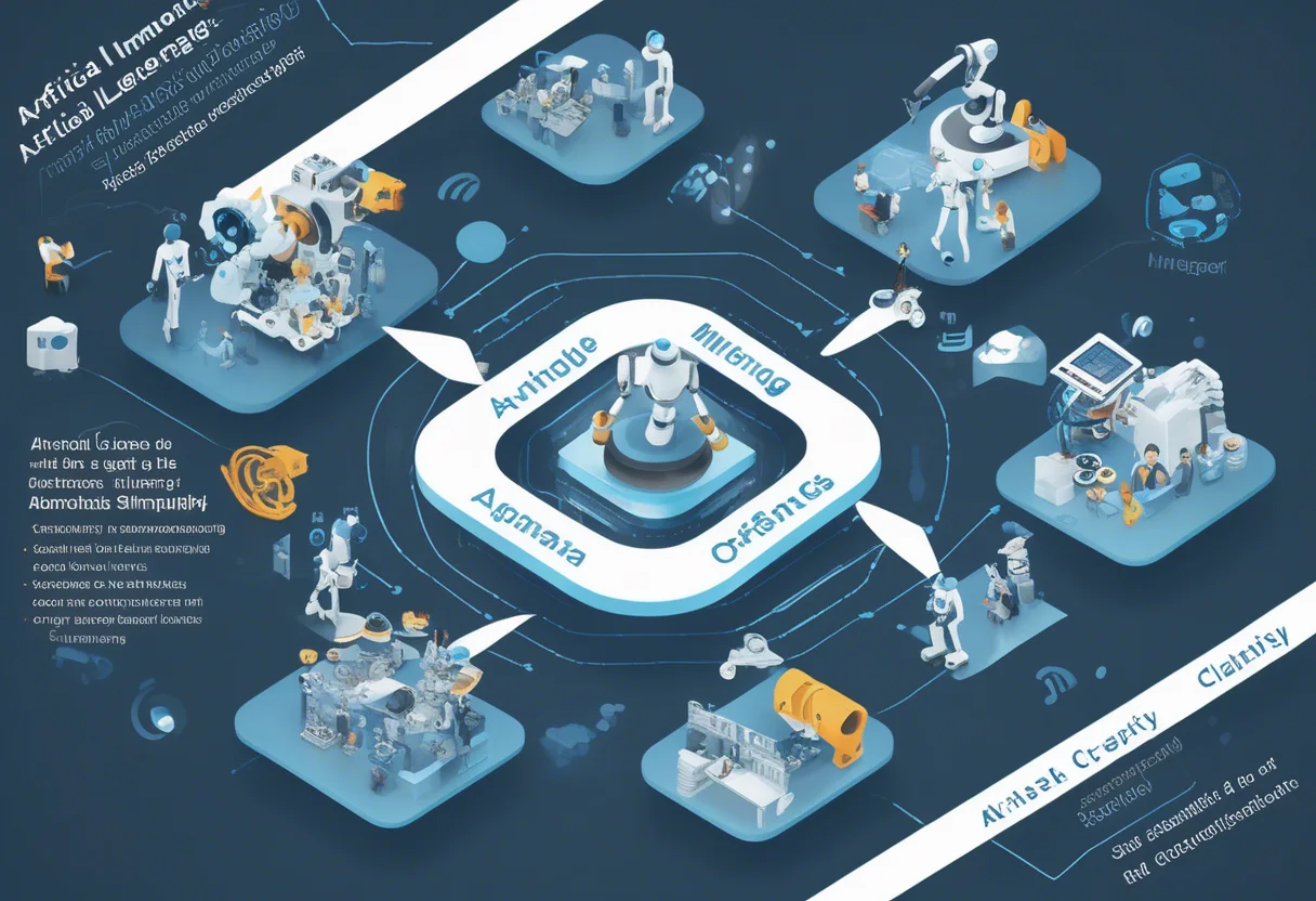 Verschiedene Branchen fokussieren sich unterschiedlich auf Effizienz, Automatisierung und ethische Aspekte bei der KI-Integration