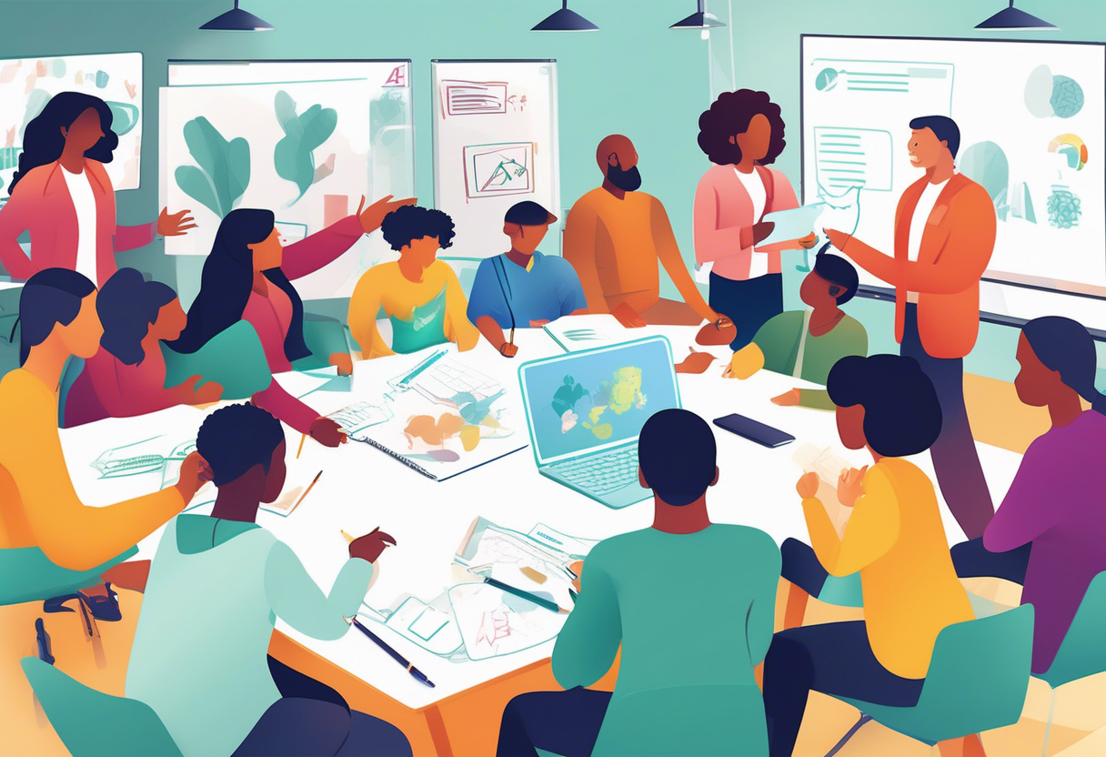 Colaborar con especialistas en educación inclusiva es esencial para desarrollar módulos interactivos que mejoren la comprensión de estudiantes con dificultades de aprendizaje