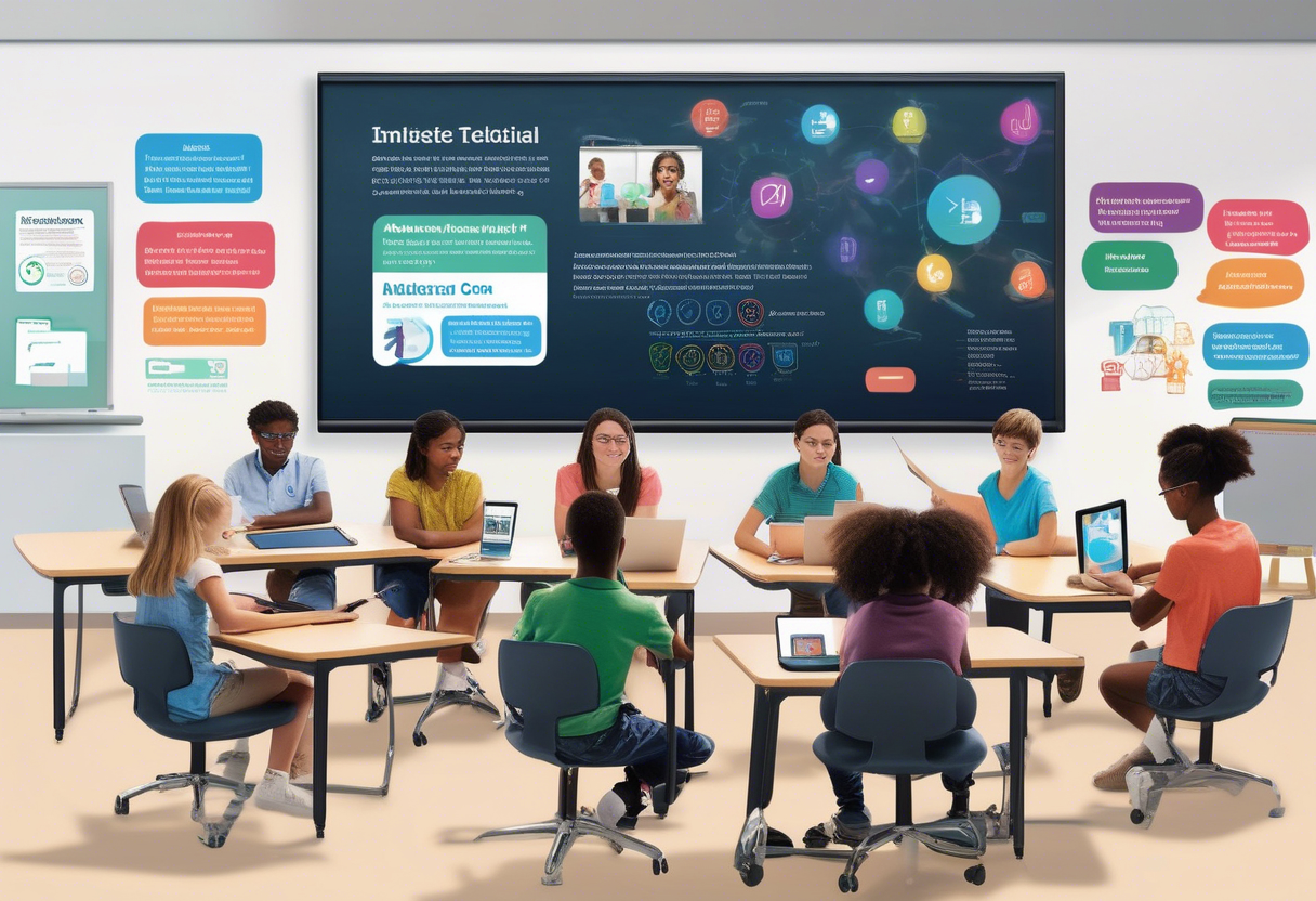 AI personalizes corporate learning by analyzing individual performance and preferences to provide tailored educational experiences