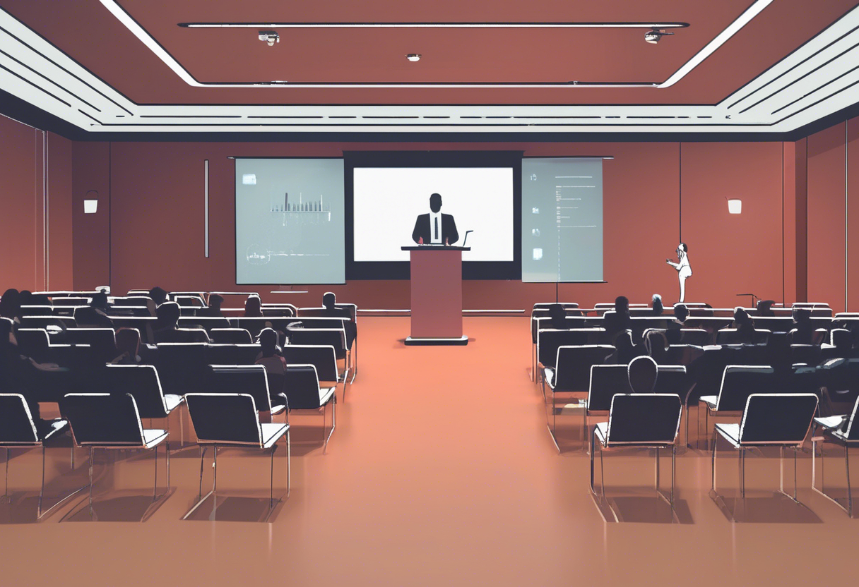 Ethical concerns surrounding AI in public speaking include privacy issues and potential over-reliance on technology