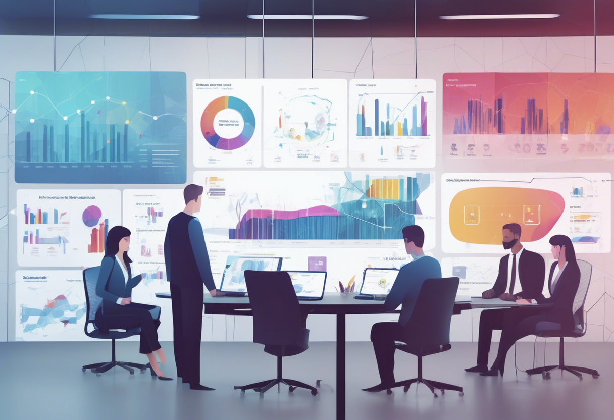 AI predicts employee turnover by analyzing patterns, allowing businesses to mitigate risks before they lead to resignations