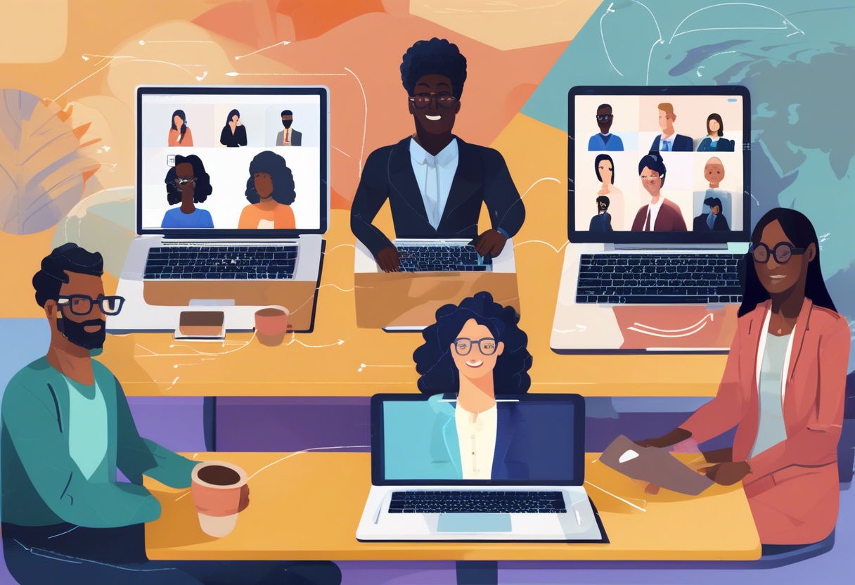 This technological advantage is particularly beneficial for geographically dispersed teams, making peer coaching more accessible and effective while incorporating diverse perspectives