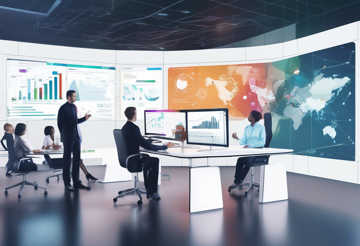 Customizing ChatGPT with company data allows for real-time interaction and tailored responses, enhancing knowledge centralization and immediate information sharing