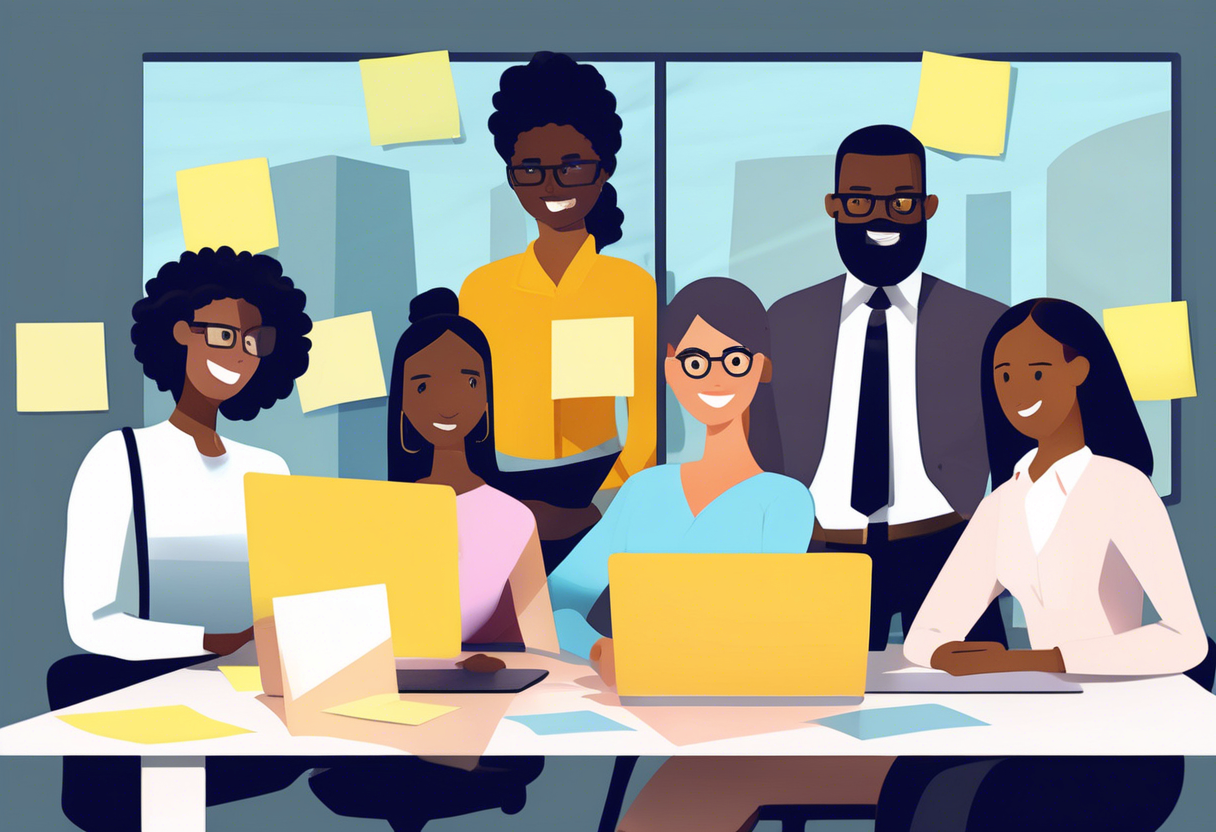Die Anwendung von lösungsorientiertem Coaching in Teams verbessert die Zusammenarbeit und löst Leistungsblockaden durch erneuertes Engagement