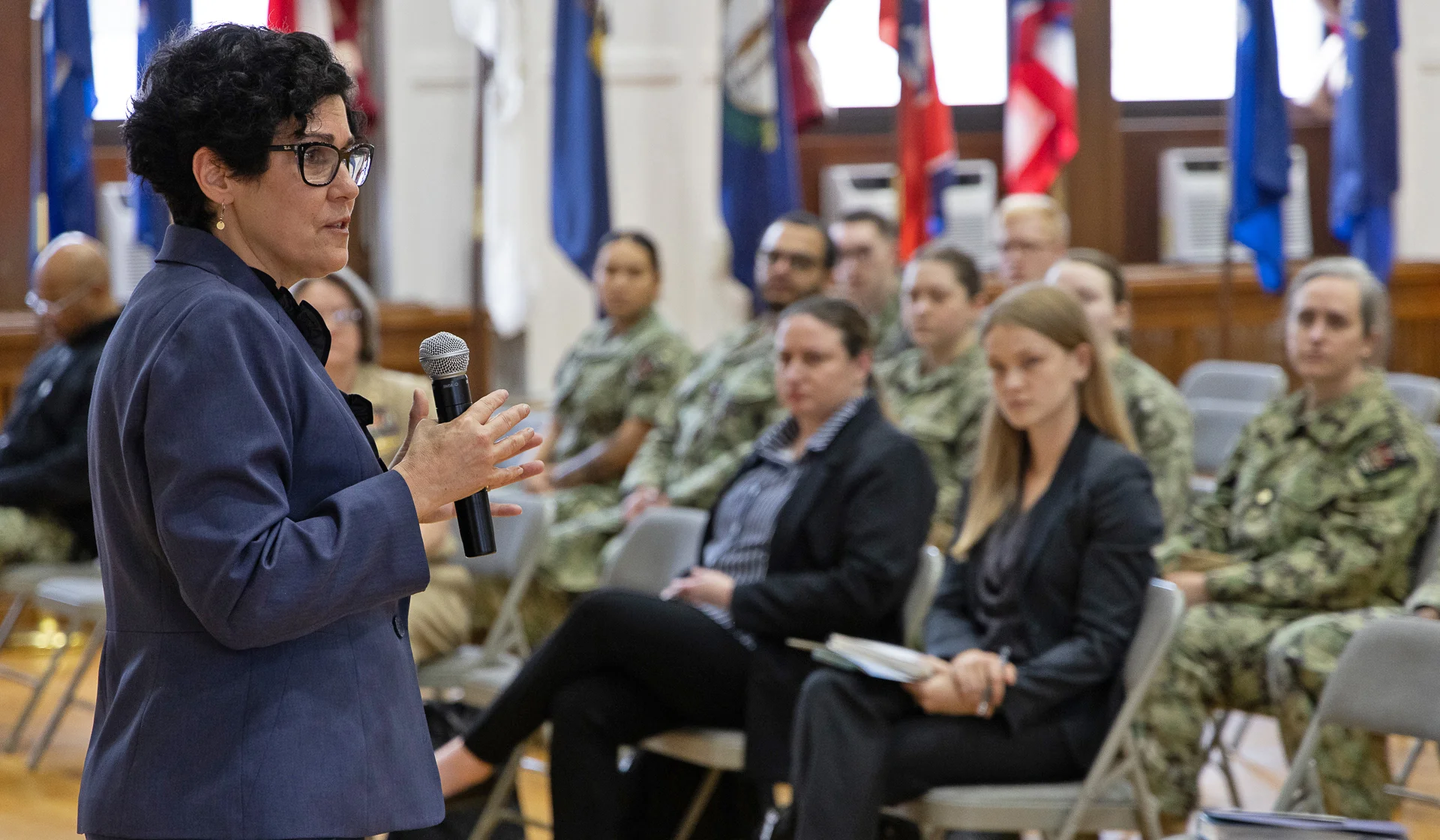 Visualization helps replace negative thoughts with positive images, boosting confidence and preparing the mind for a successful speaking experience