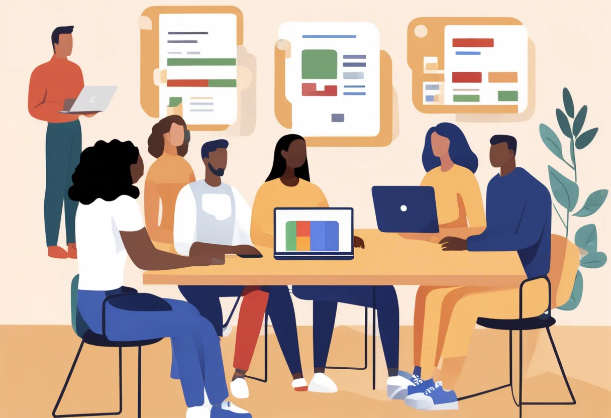 Utilizing asynchronous tools like Google Docs facilitates inclusive participation and enhances psychological safety in collaboration