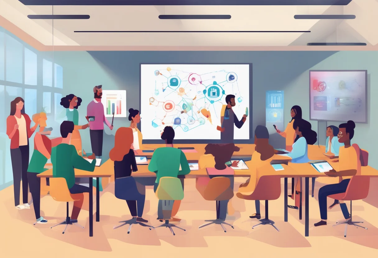 Companies using AI in training see notable increases in engagement and knowledge retention, making learning more effective