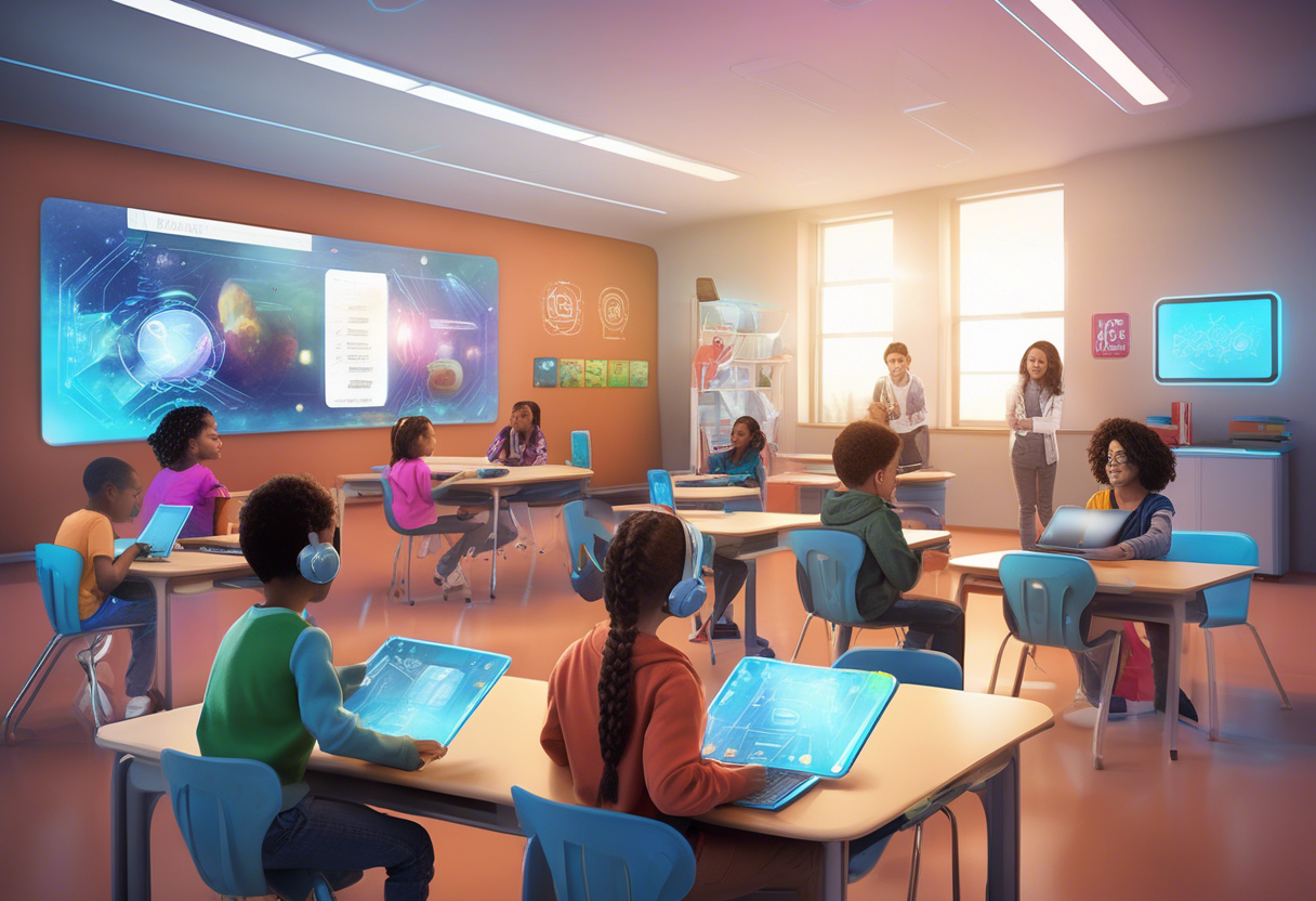 AI personalizes training by analyzing individual performance and learning preferences, making it more relevant and effective
