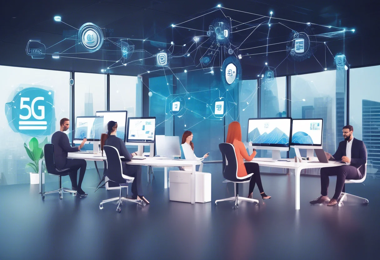 La adopción del 5G es crucial para potenciar la digitalización, mejorando la conectividad y facilitando tecnologías avanzadas en el ámbito laboral