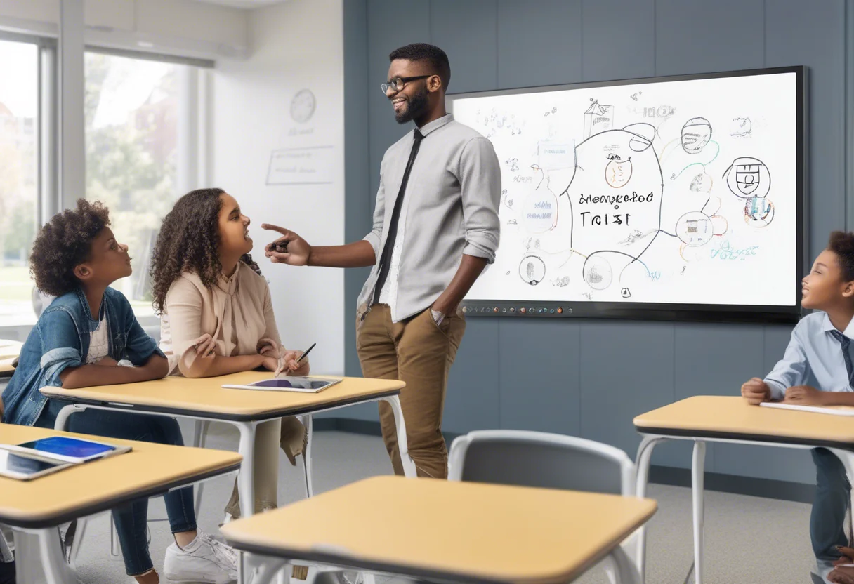 Las herramientas de asistencia en pizarras inteligentes permiten adaptar el contenido a diversos estilos de aprendizaje, promoviendo la inclusión