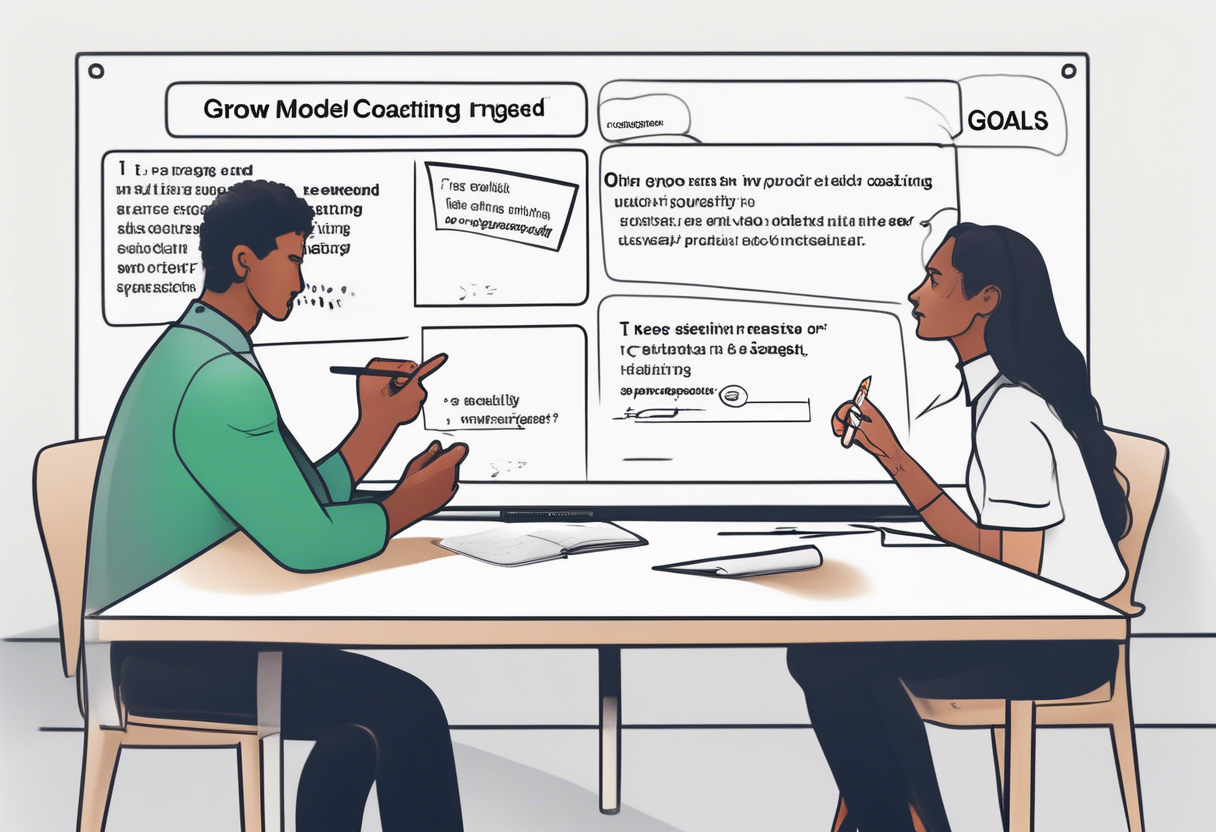 Das GROW Modell strukturiert Coaching-Sitzungen klar und fördert durch gezielte Fragen Selbstreflexion und Eigenverantwortung