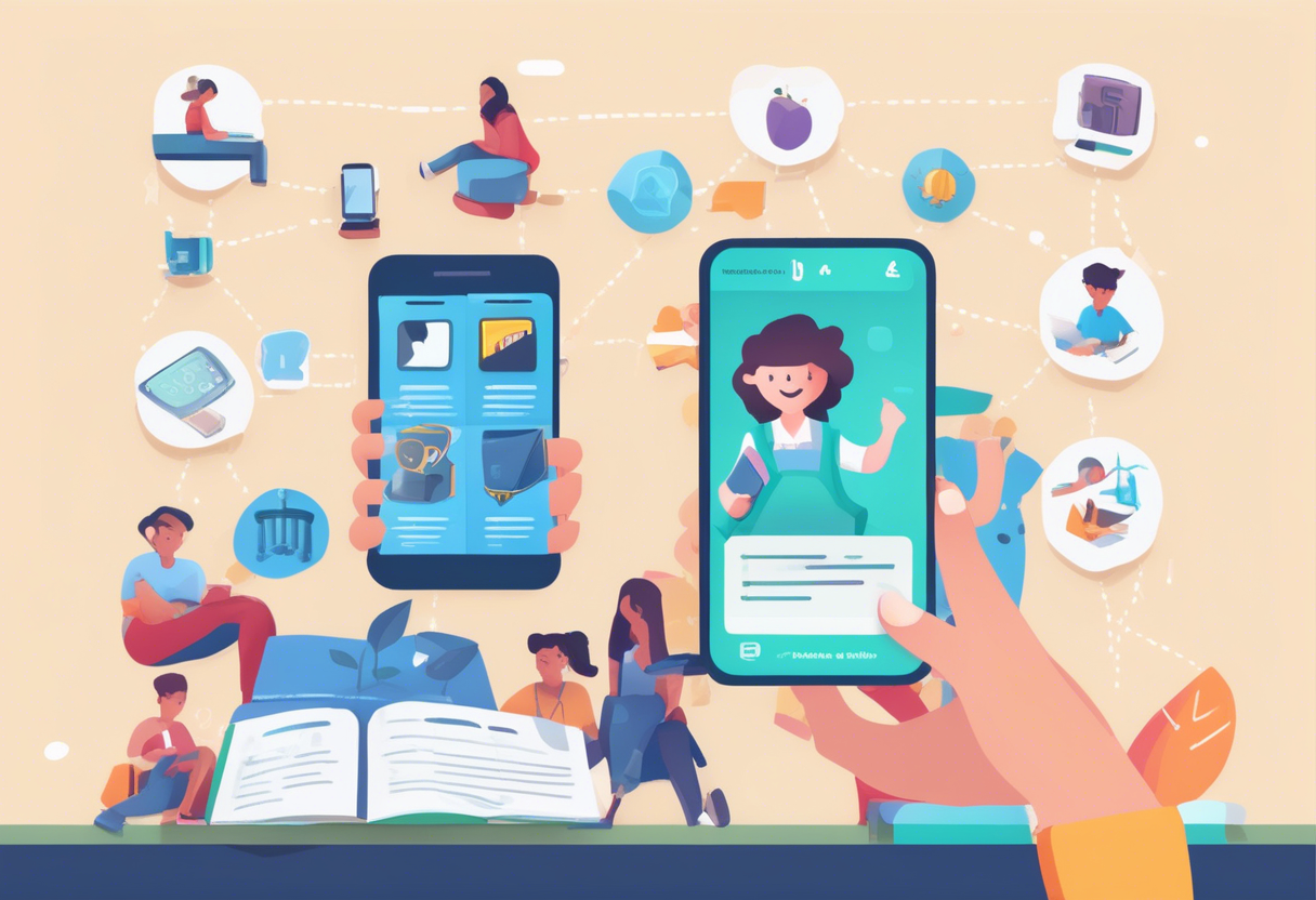 Herramientas digitales como EdApp, 7taps, y TalentCards permiten crear y acceder a microcontenidos educativos de manera interactiva y personalizada, utilizando elementos de juego y accesibilidad móvil