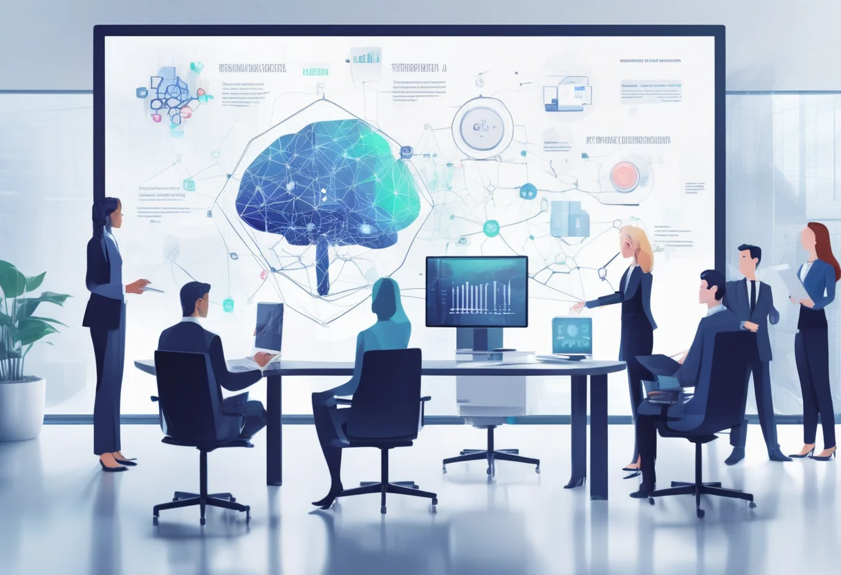 Practical frameworks and top-down alignment are crucial for successful AI integration in leadership, ensuring systematic transformation