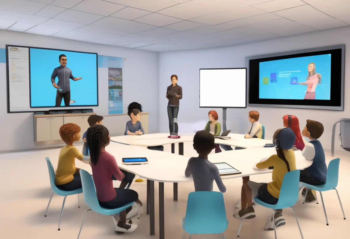 AI Studios facilita la creación de contenido educativo atractivo y accesible mediante avatares virtuales, mejorando la personalización y el compromiso en el aprendizaje