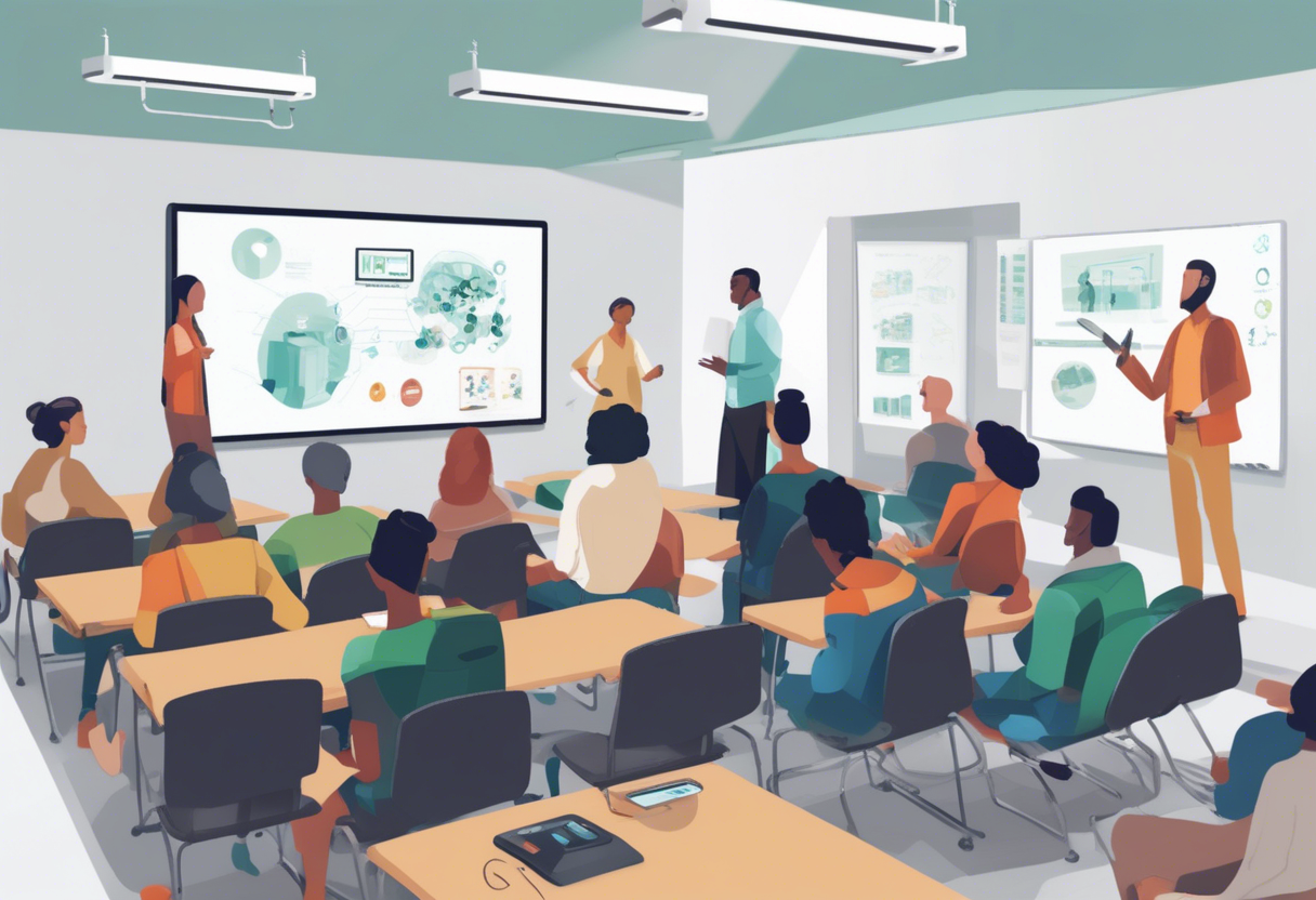 The development of robust training programs is crucial to help individuals adapt to AI advancements and secure roles that are less susceptible to automation