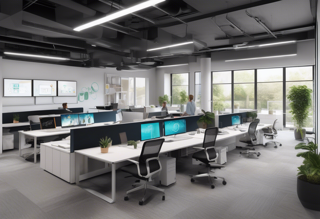 Organizations must create a supportive environment with clear guidelines and resources to ensure the success of hybrid work models